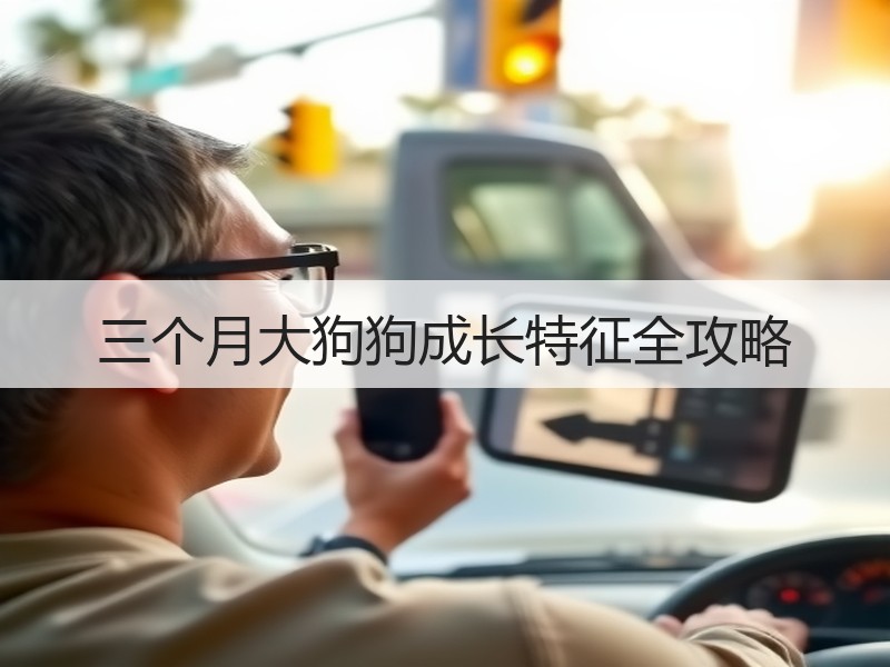 三个月大狗狗成长特征全攻略
