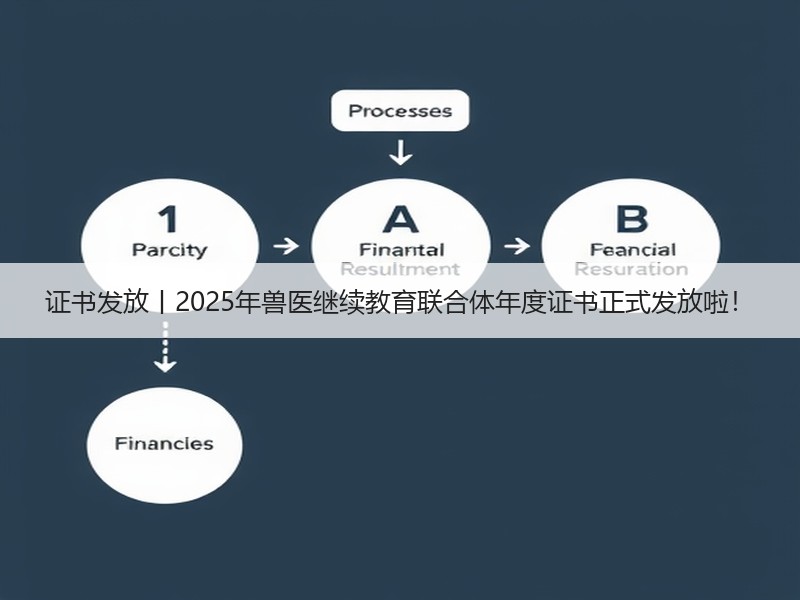 证书发放丨2025年兽医继续教育联合体年度证书正式发放啦！