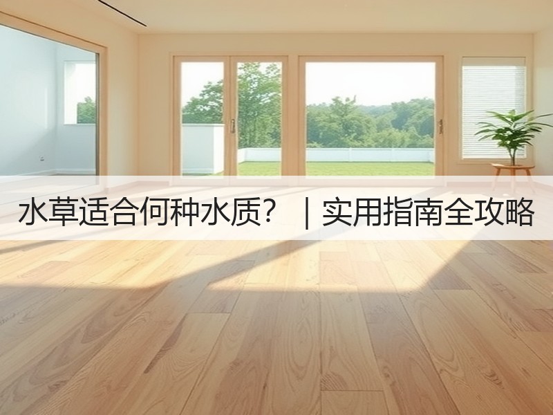 水草适合何种水质？｜实用指南全攻略