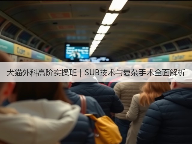 犬猫外科高阶实操班|SUB技术与复杂手术全面解析(图1) 犬猫外科高阶实操班|SUB技术与复杂手术全面解析(图1)