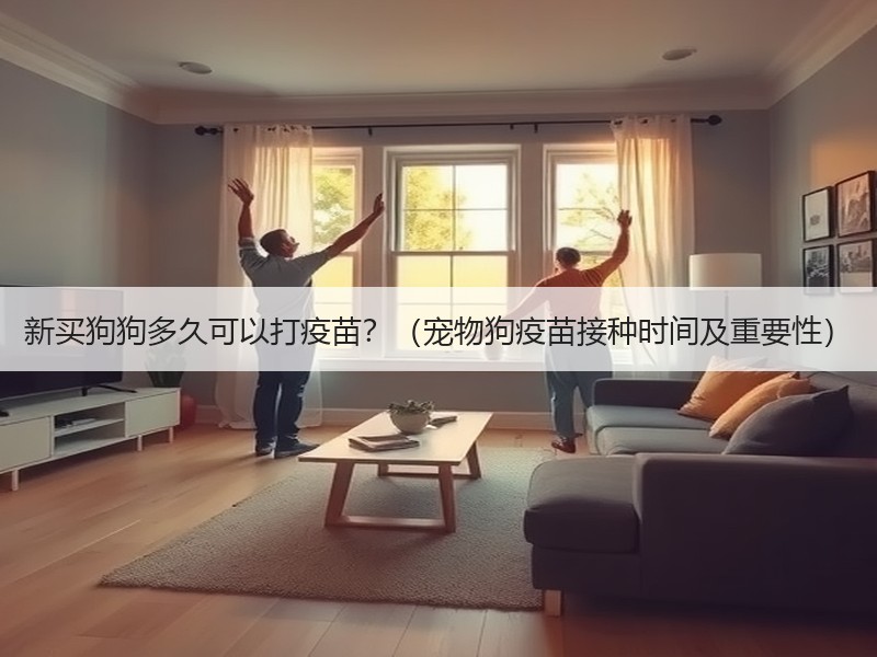 新买狗狗多久可以打疫苗？（宠物狗疫苗接种时间及重要性）