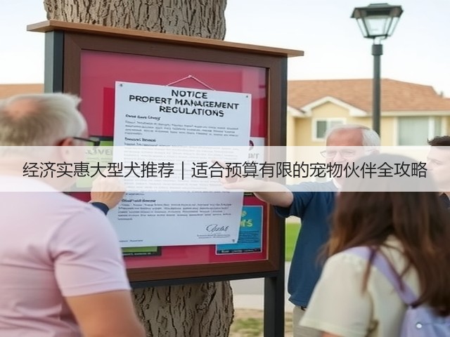 经济实惠大型犬推荐|适合预算有限的宠物伙伴全攻略(图3) 经济实惠大型犬推荐|适合预算有限的宠物伙伴全攻略(图3)