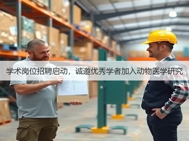学术岗位招聘启动,诚邀优秀学者加入动物医学研究(图1) 学术岗位招聘启动,诚邀优秀学者加入动物医学研究(图1)