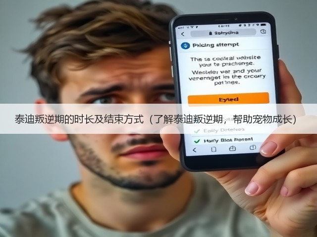 泰迪叛逆期的时长及结束方式(了解泰迪叛逆期,帮助宠物成长)(图2) 泰迪叛逆期的时长及结束方式(了解泰迪叛逆期,帮助宠物成长)(图2)