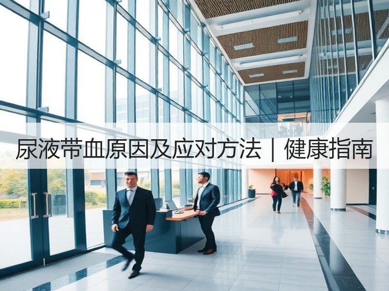 尿液带血原因及应对方法｜健康指南