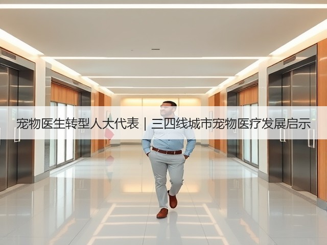 宠物医生转型人大代表|三四线城市宠物医疗发展启示(图3) 宠物医生转型人大代表|三四线城市宠物医疗发展启示(图3)