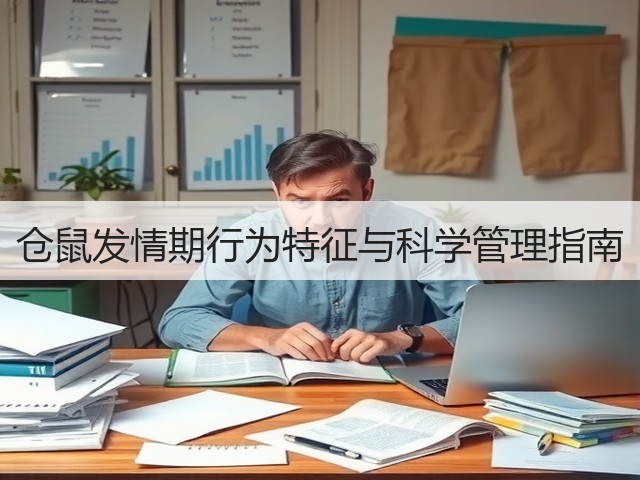 仓鼠发情期行为特征与科学管理指南(图1)
