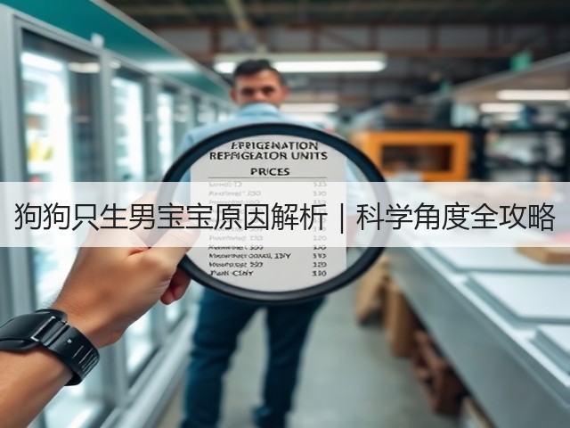 狗狗只生男宝宝原因解析｜科学角度全攻略(图2)