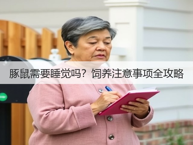 豚鼠需要睡觉吗？饲养注意事项全攻略(图3)