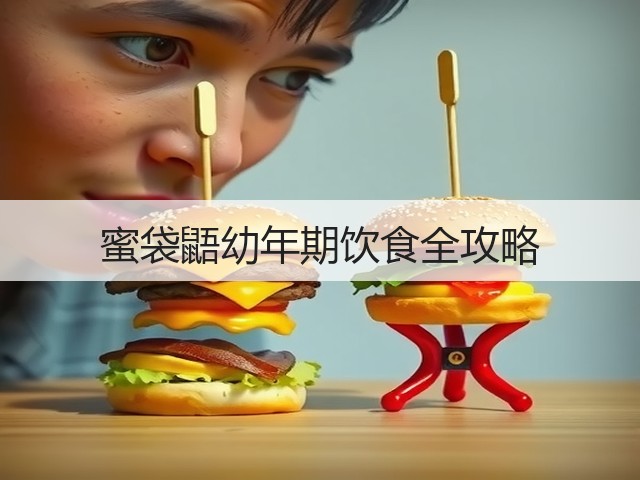 蜜袋鼯幼年期饮食全攻略(图1) 蜜袋鼯幼年期饮食全攻略(图1)