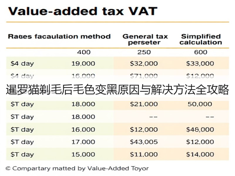 暹罗猫剃毛后毛色变黑原因与解决方法全攻略