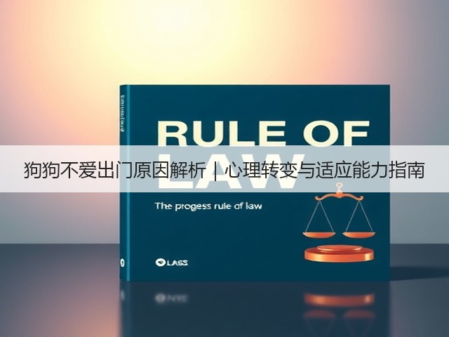 狗狗不爱出门原因解析|心理转变与适应能力指南(图2) 狗狗不爱出门原因解析|心理转变与适应能力指南(图2)
