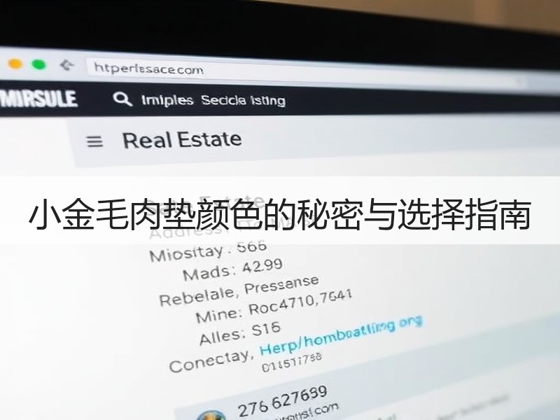 小金毛肉垫颜色的秘密与选择指南