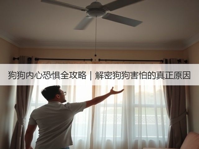狗狗内心恐惧全攻略|解密狗狗害怕的真正原因(图2) 狗狗内心恐惧全攻略|解密狗狗害怕的真正原因(图2)