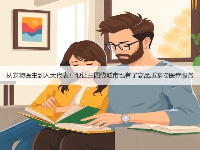 从宠物医生到人大代表:他让三四线城市也有了高品质宠物医疗服务(图1) 从宠物医生到人大代表:他让三四线城市也有了高品质宠物医疗服务(图1)
