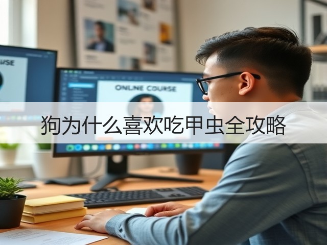 狗为什么喜欢吃甲虫全攻略(图3) 狗为什么喜欢吃甲虫全攻略(图3)