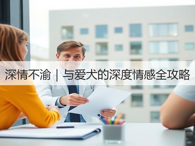深情不渝|与爱犬的深度情感全攻略(图2) 深情不渝|与爱犬的深度情感全攻略(图2)