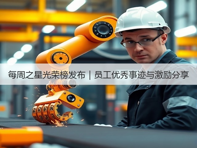 每周之星光荣榜发布|员工优秀事迹与激励分享(图1) 每周之星光荣榜发布|员工优秀事迹与激励分享(图1)