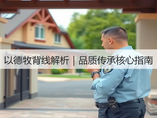 以德牧背线解析|品质传承核心指南(图2) 以德牧背线解析|品质传承核心指南(图2)