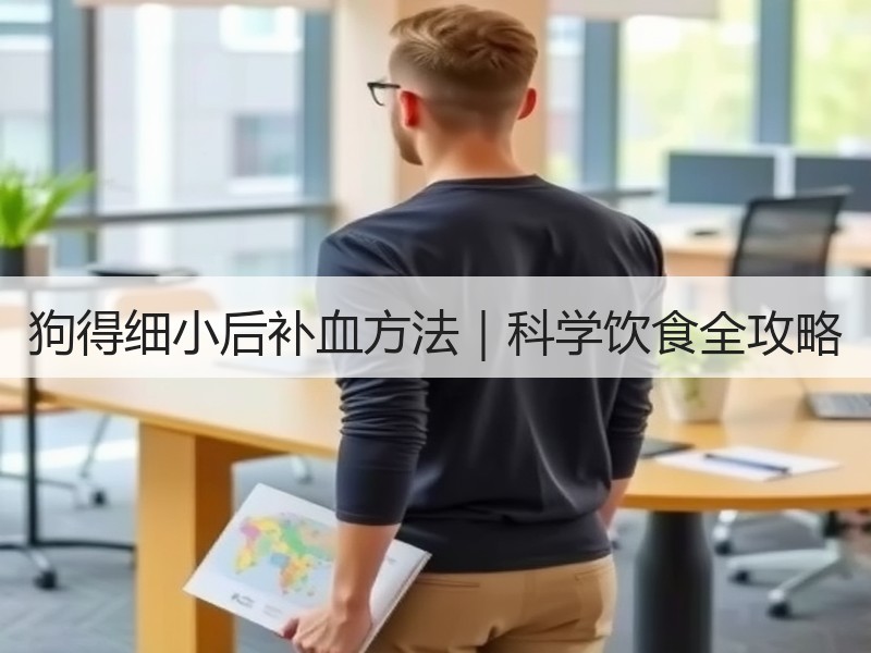 狗得细小后补血方法｜科学饮食全攻略