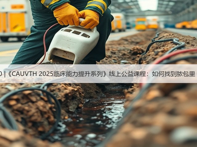 12月30日19:00 |《CAUVTH 2025临床能力提升系列》线上公益课程:如何找到脓包里“飞来”的异物(图2) 12月30日19:00 |《CAUVTH 2025临床能力提升系列》线上公益课程:如何找到脓包里“飞来”的异物(图2)
