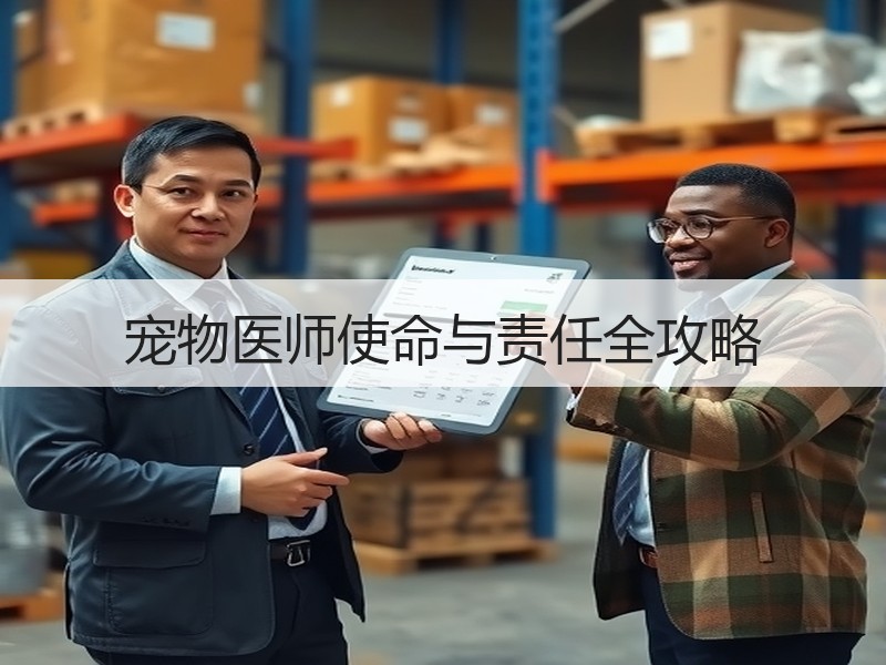 宠物医师使命与责任全攻略