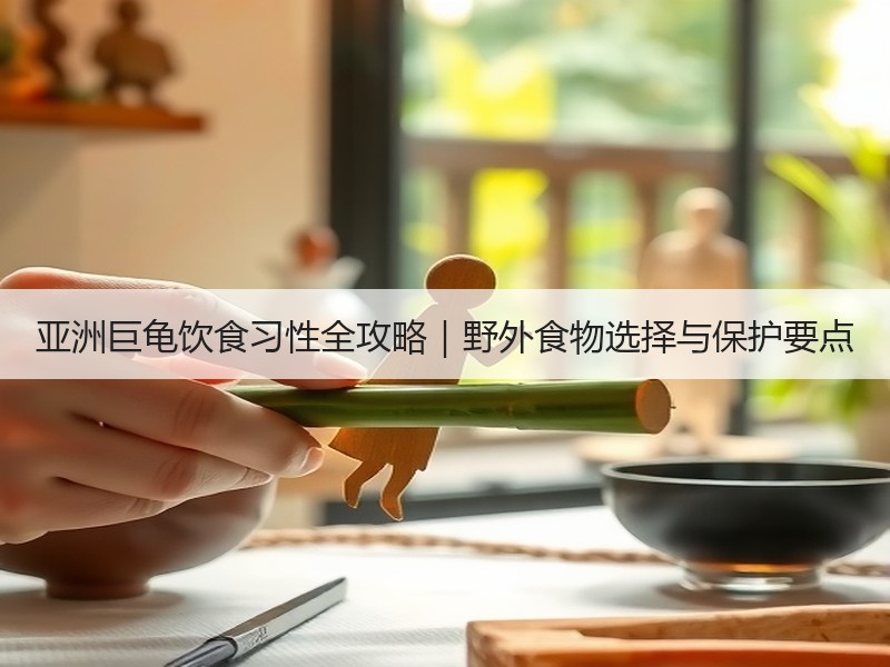 亚洲巨龟饮食习性全攻略｜野外食物选择与保护要点