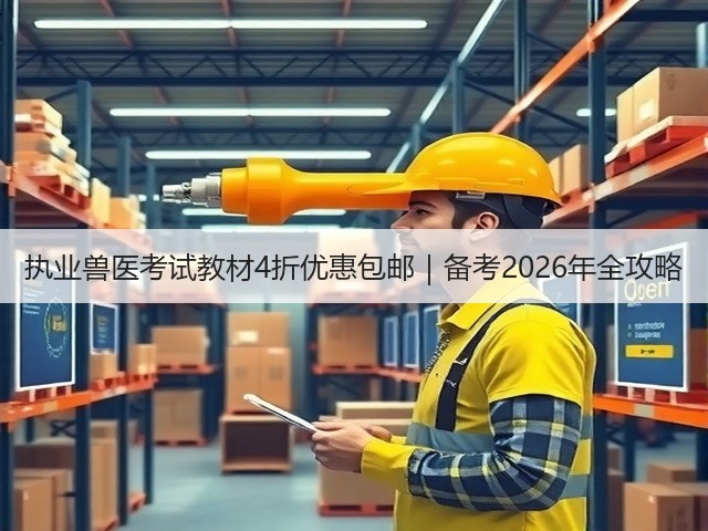 执业兽医考试教材4折优惠包邮|备考2026年全攻略(图3) 执业兽医考试教材4折优惠包邮|备考2026年全攻略(图3)