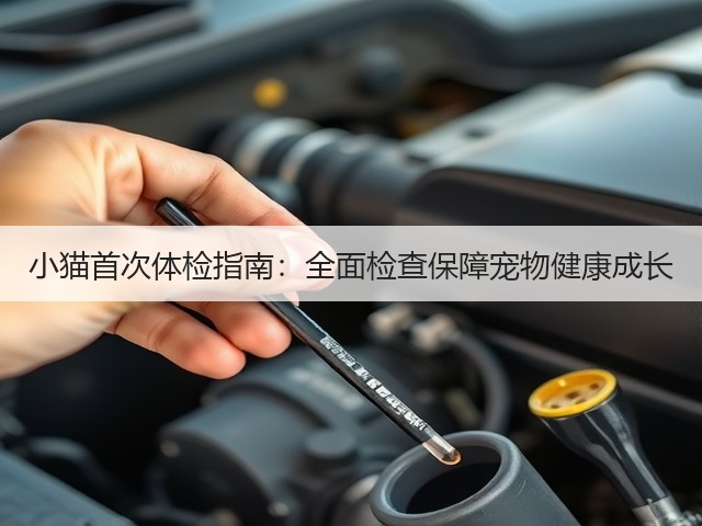 小猫首次体检指南:全面检查保障宠物健康成长(图3) 小猫首次体检指南:全面检查保障宠物健康成长(图3)