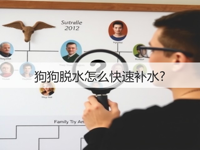 狗狗脱水怎么快速补水?(图3) 狗狗脱水怎么快速补水?(图3)