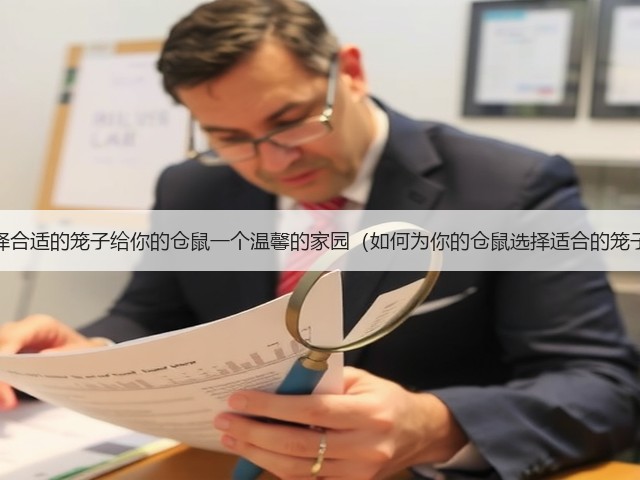 选择合适的笼子给你的仓鼠一个温馨的家园(如何为你的仓鼠选择适合的笼子)(图2) 选择合适的笼子给你的仓鼠一个温馨的家园(如何为你的仓鼠选择适合的笼子)(图2)