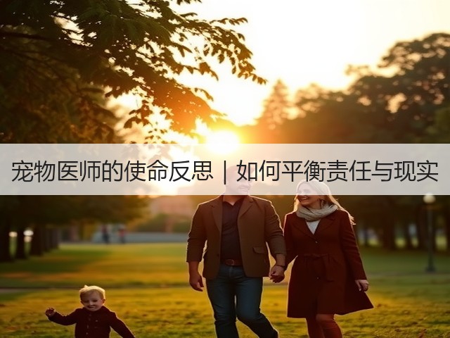 宠物医师的使命反思|如何平衡责任与现实(图2) 宠物医师的使命反思|如何平衡责任与现实(图2)