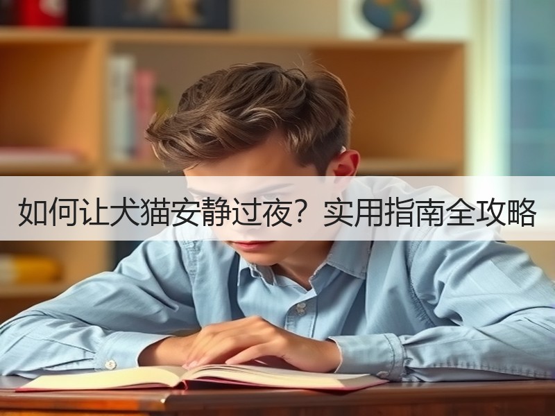 如何让犬猫安静过夜？实用指南全攻略