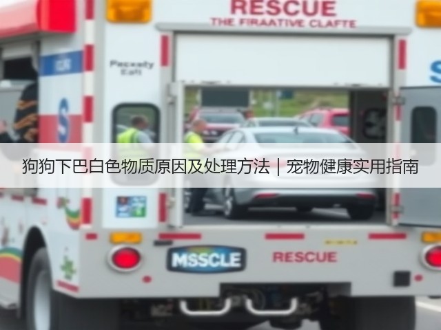 狗狗下巴白色物质原因及处理方法|宠物健康实用指南(图1) 狗狗下巴白色物质原因及处理方法|宠物健康实用指南(图1)
