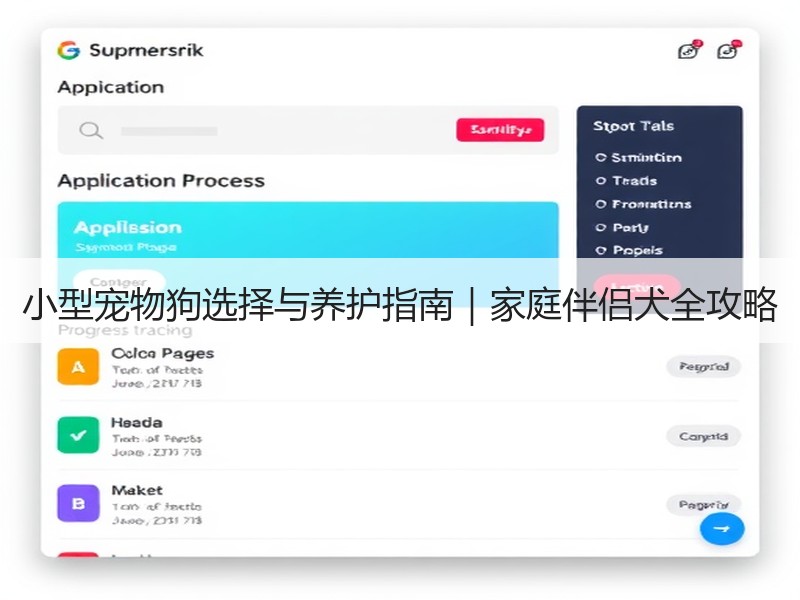 小型宠物狗选择与养护指南｜家庭伴侣犬全攻略