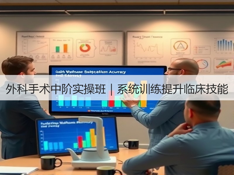 外科手术中阶实操班｜系统训练提升临床技能