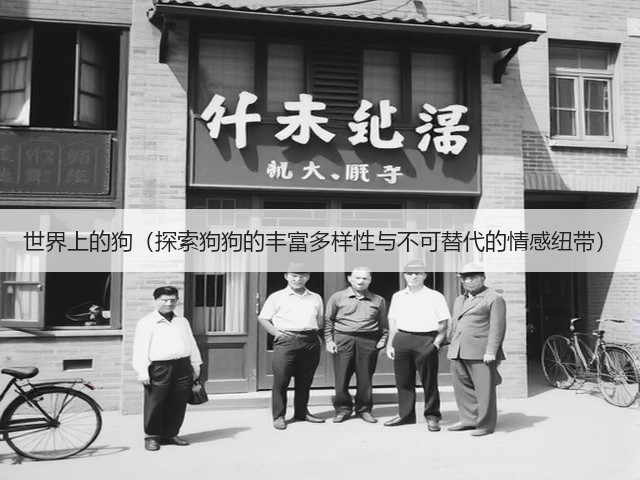 世界上的狗(探索狗狗的丰富多样性与不可替代的情感纽带)(图1) 世界上的狗(探索狗狗的丰富多样性与不可替代的情感纽带)(图1)