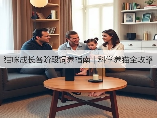 猫咪成长各阶段饲养指南|科学养猫全攻略(图1) 猫咪成长各阶段饲养指南|科学养猫全攻略(图1)