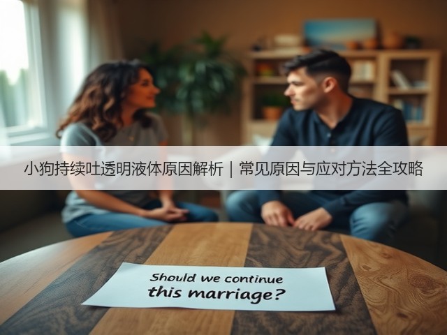 小狗持续吐透明液体原因解析|常见原因与应对方法全攻略(图3) 小狗持续吐透明液体原因解析|常见原因与应对方法全攻略(图3)