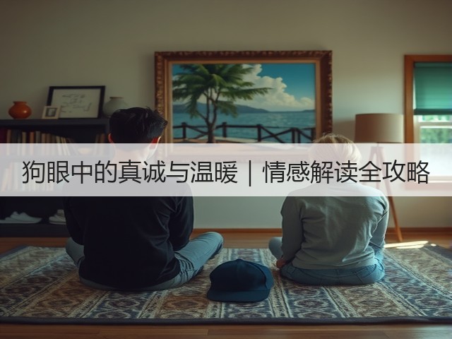 狗眼中的真诚与温暖|情感解读全攻略(图1) 狗眼中的真诚与温暖|情感解读全攻略(图1)