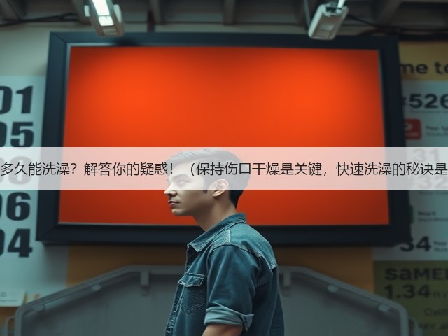 打完针后多久能洗澡？解答你的疑惑！（保持伤口干燥是关键，快速洗澡的秘诀是什么？）(图1)