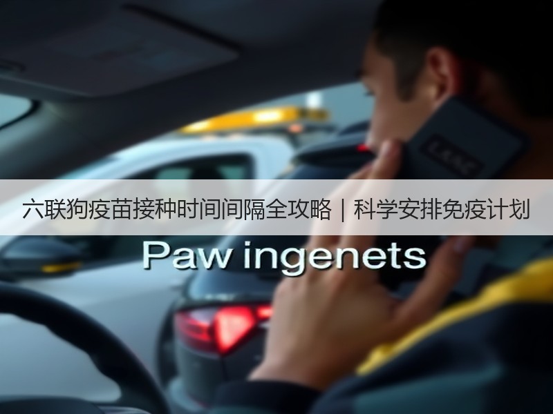 六联狗疫苗接种时间间隔全攻略｜科学安排免疫计划