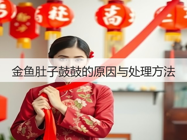金鱼肚子鼓鼓的原因与处理方法(图2) 金鱼肚子鼓鼓的原因与处理方法(图2)