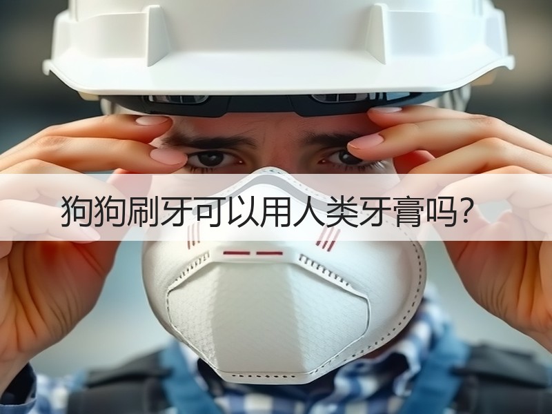 狗狗刷牙可以用人类牙膏吗？