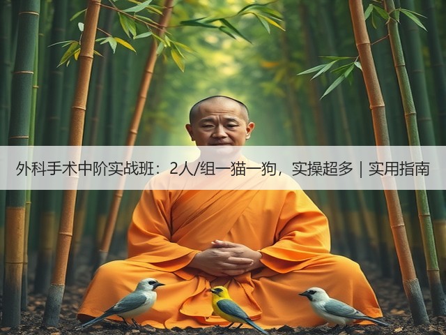 外科手术中阶实战班:2人/组一猫一狗,实操超多|实用指南(图2) 外科手术中阶实战班:2人/组一猫一狗,实操超多|实用指南(图2)