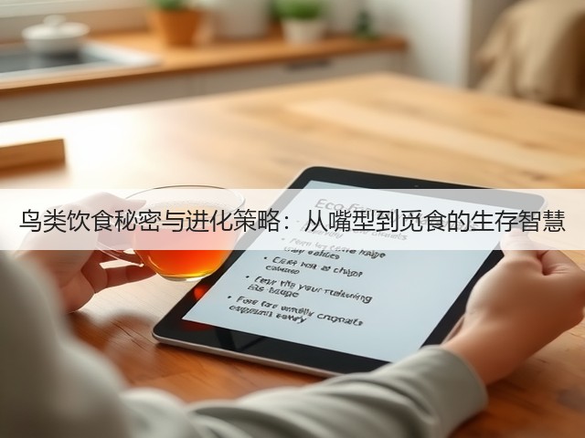 鸟类饮食秘密与进化策略:从嘴型到觅食的生存智慧(图2) 鸟类饮食秘密与进化策略:从嘴型到觅食的生存智慧(图2)