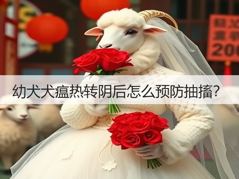 幼犬犬瘟热转阴后怎么预防抽搐？