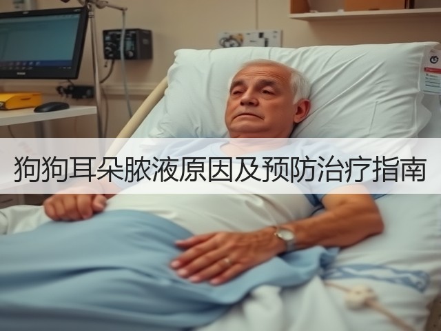 狗狗耳朵脓液原因及预防治疗指南(图1) 狗狗耳朵脓液原因及预防治疗指南(图1)