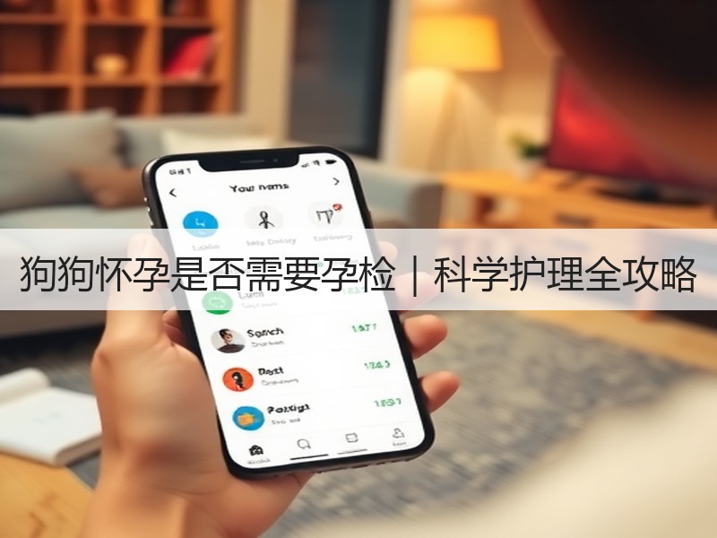 狗狗怀孕是否需要孕检｜科学护理全攻略