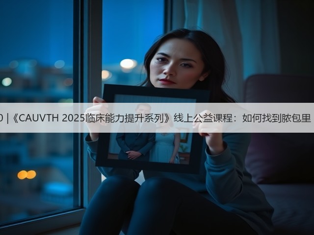 12月30日19:00 |《CAUVTH 2025临床能力提升系列》线上公益课程:如何找到脓包里“飞来”的异物(图2) 12月30日19:00 |《CAUVTH 2025临床能力提升系列》线上公益课程:如何找到脓包里“飞来”的异物(图2)